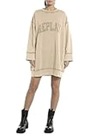 Replay Oversized sweatshirt voor dames, , XS