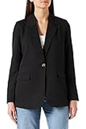VERO MODA Dames Vmmalousille Ls Blazer TLR, Zwart, 38 NL