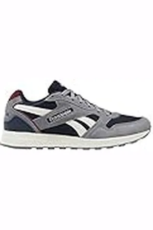 Reebok Unisex Gl1000 Sneakers, Vector Navy Chalk Classic Burgundy, 34.5 EU