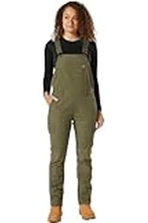 Dickies Gespoelde Utility Bib Overalls voor dames, , S