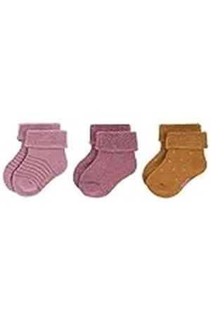 LÄSSIG LÄSSIG Kindersokken, badstof, set 3 / palissander maat 15-18