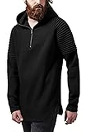 Urban classics Heren Pleat Sleeves Terry Hoody Capuchontrui, , M