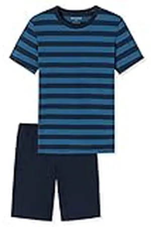 Schiesser Jungen Schlafanzug Set kurz - 100% Organic Bio Baumwolle - Größe 140 bis 176