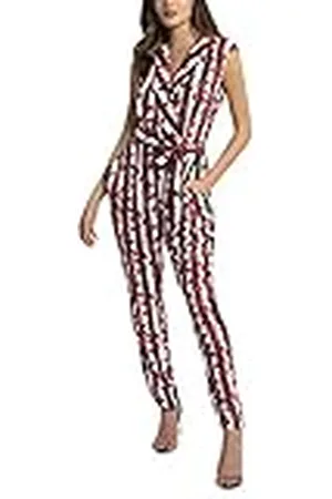 Apart Apart Jumpsuit voor dames, bedrukt met gestileerde bloemen, , 42