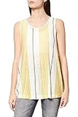 Quisquillas Bay, mouwloos T-shirt voor dames - geel - 38