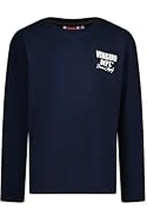 Vingino Basic T-shirt met logo voor jongens, , 14 Jaar