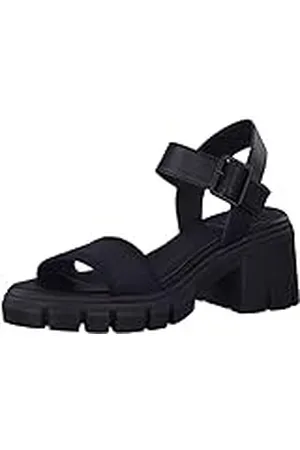 QS by s.Oliver Damessandalen 5-28327-20, Black 5 28327 20 001, 40 EU