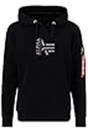 Alpha Industries 3D Logo Hoody Sweat met capuchon voor dames Black