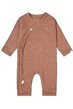 Noppies Uniseks baby U playsuit Ls Rib Nevis peuterpak, , 44