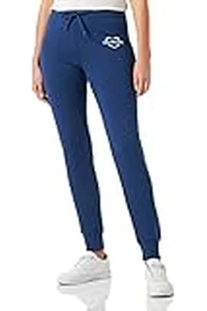 Moschino Slim Fit Jogger met Heart Holografische Print Casual Broek Dames, , 40 NL