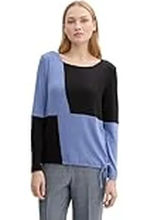 TOM TAILOR T-shirt met lange mouwen voor dames, , XS
