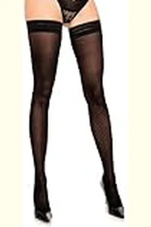 Glamory Dames halterloze kousen, , XXL/Grote Maten