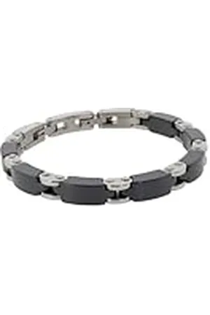Phebus Herenarmband roestvrij staal keramiek 21 cm 35/0616-N