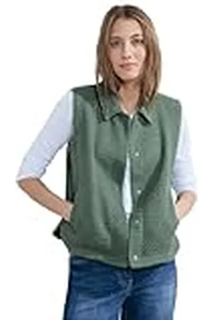CECIL Bouclé Vest Coat voor dames, , XL