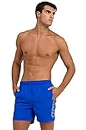 Arena Fundamentals Logo Boxer R Swim Trunks, , L Men