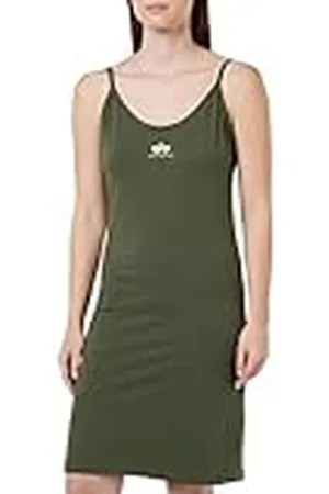 Alpha Industries Basisjurk Klein Logo Casual Vrouwenjurk