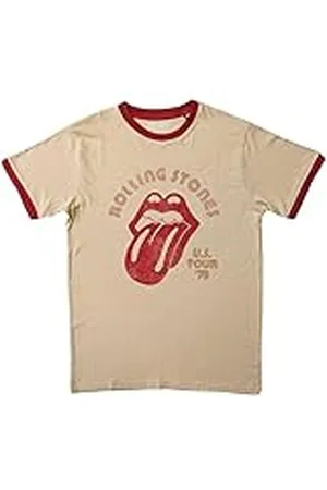 The Rolling Stones Rolling Stones Het T-shirt US Tour 78 Officiële Unisex Ringer, , XL