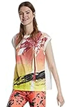 Desigual Dames Ts_spray Palm T-shirt