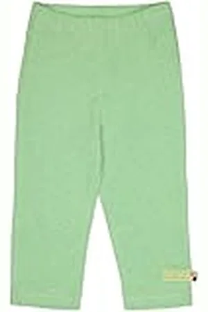 loud + proud Uniseks kinderbroek met linnen, van biologisch katoen, GOTS-gecertificeerde broek, , 110-116