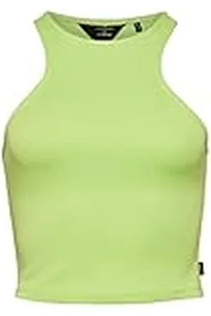 Superdry Studios Jersey Racer Tank W6011636A Bright Lime Green 8 Dames, , 34