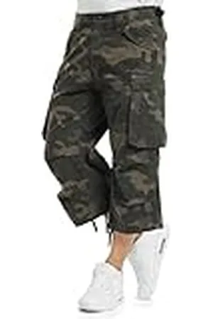 Brandit Shorts voor heren., camouflage (dark camo), M