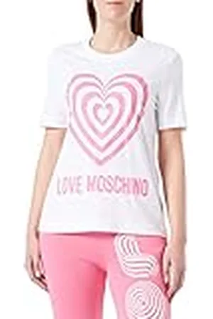 Moschino Regular Fit Short-Sleeved T-shirt voor dames, , 42