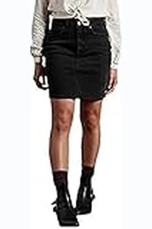 Superdry Mini rok voor dames met hoge taille, , 34
