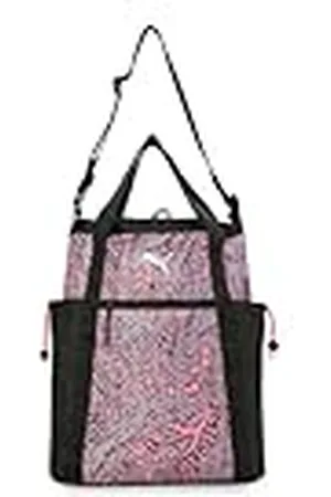 PUMA AT ESS Tote Bag Hypernatural - sporttas voor dames, Pale Plum-Sunset Glow, OSFA - 090783