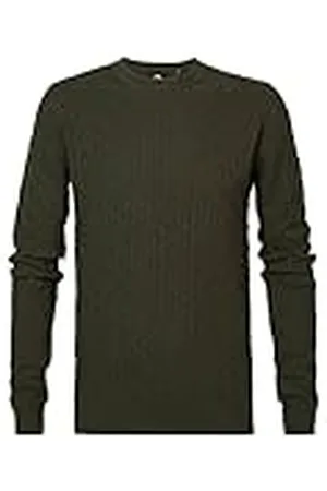 Petrol Industries Industries Knitwear Basic pullover voor heren, , S