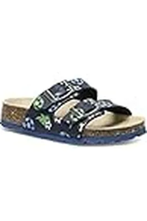 Superfit Voetbedpantoffels voor jongens, Blauw 8020, 26 EU