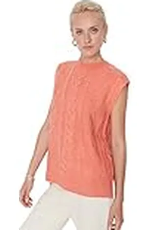 Trendyol Dames Fisherman Collar Knitwear Sweater, , M, , M