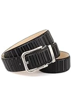 Anthoni Crown Unisex lederen riem riem, , 90, , 90 cm