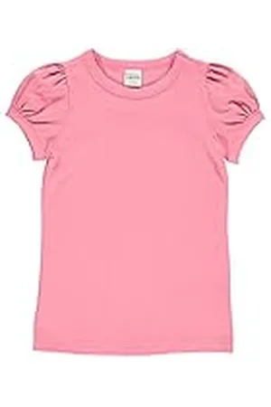 Green Cotton Meisjes Alfa Puff S/S T T-shirt, , 110 cm