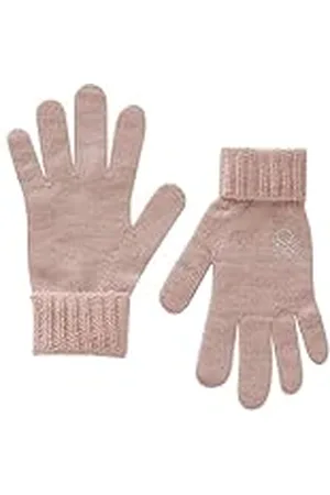 Benetton GUANTI in Maglia 107TCG003 handschoenen en wanten voor meisjes, , 3XL, , 3XL