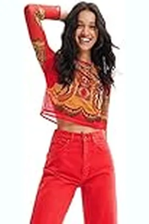 Desigual T-shirt met lange mouwen voor dames, , S