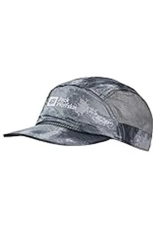 Jack Wolfskin Prelight Baseballpet, Silver Grey All Over, eenheidsmaat voor volwassenen, uniseks, , Eén maat