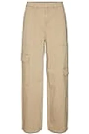 VERO MODA VMSIF MW Wide Cargo Pants, , (XL) W x 32L
