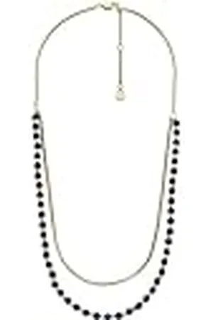 Fossil Dames ketting van roestvrij staal of sterling zilver met karabijnsluiting