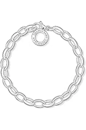 Thomas Sabo Damen-Charm-Armband incl. Love-Charm Charm Club 925er Sterlingsilber Breite: 0.6 cm X0032-001-12-L