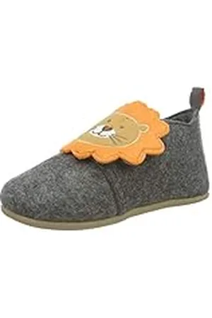 Playshoes Uniseks-kind vilten pantoffels Slipper vilten pantoffels, , 28 EU