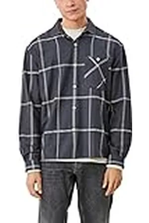 QS by s.Oliver Heren overhemd lange mouwen Relaxed Fit, , XL