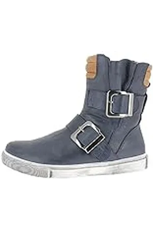 Andrea Conti Dames 0346833 biker boots, meerkleurig D Cognac 378, 36 EU