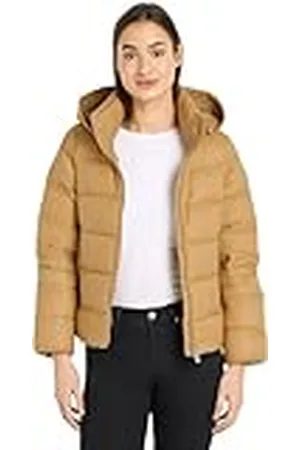 Tommy Hilfiger Dames LW DOWN CASUAL JAS WW0WW43581 Puffer Jacket, Klassiek Khaki, S, , S