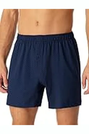 Schiesser Herren Unterwäsche Boxershort für Männer weich und bequem ohne Gummibund Bio Baumwolle - Cotton Casual
