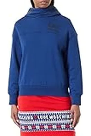 Moschino Sweatshirt met lange mouwen en gothic logo-print voor dames, , 42