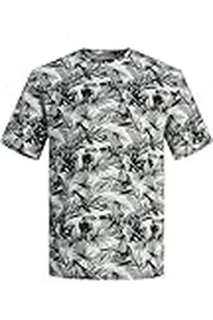 JACK & JONES JACK&JONES JUNIOR Joraruba Convo AOP Tee Ss Crew NEC Mni T-shirt voor jongens, , 110 cm