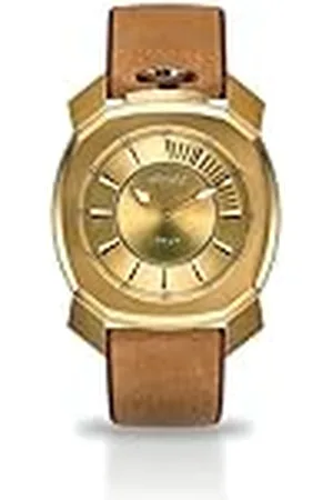 GAGÀ MILANO Analoog herenhorloge kwarts met roestvrijstalen armband 7058FR01Y0FLNM0