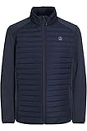 JACK & JONES JJEMULTI gewatteerde jas voor heren, marineblauw, maat S, , S