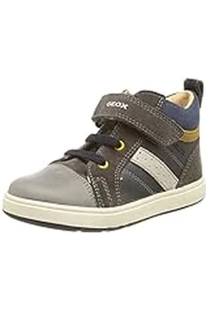Geox B Biglia Boy A Baby jongens Eerste Stappen Hoge sneakers, , 20 EU