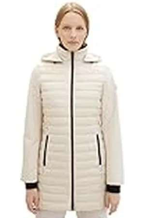 TOM TAILOR Dames 1040966 jas, 27609-Cold Beige, XXL, , XXL